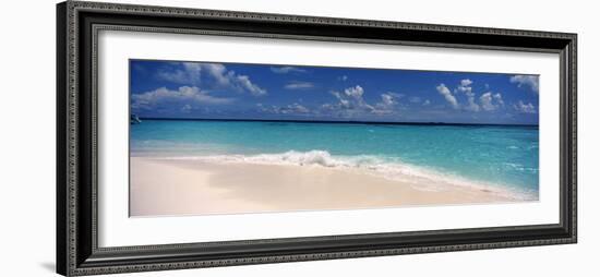 Tide on the Beach, Thulhagiri Island Resort, North Male Atoll, Maldives-null-Framed Photographic Print