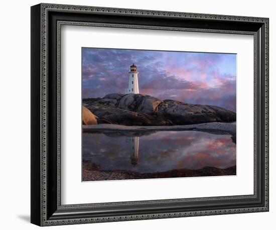 Tide Pool by Lighthouse-Cindy Kassab-Framed Photographic Print