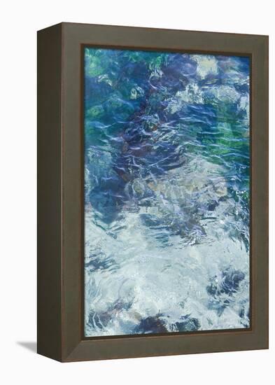 Tide Pool II-Rita Crane-Framed Stretched Canvas