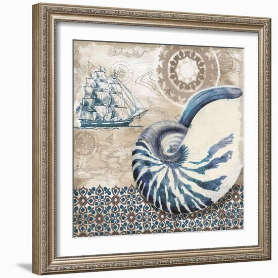 Tide Pool Shells I-Paul Brent-Framed Art Print