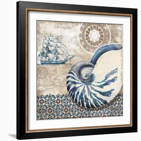 Tide Pool Shells I-Paul Brent-Framed Art Print