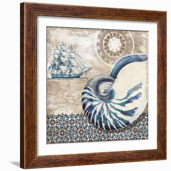 Tide Pool Shells I-Paul Brent-Framed Premium Giclee Print