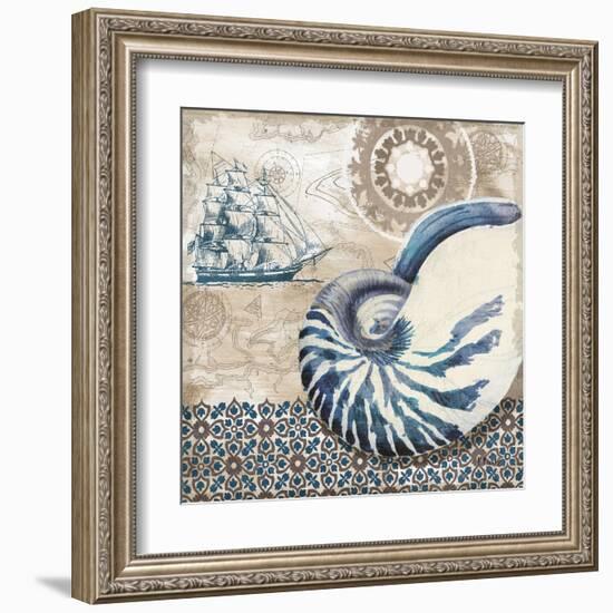 Tide Pool Shells I-Paul Brent-Framed Art Print