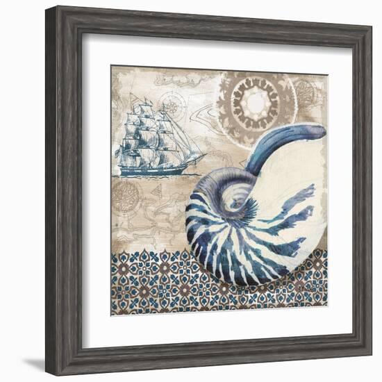 Tide Pool Shells I-Paul Brent-Framed Art Print