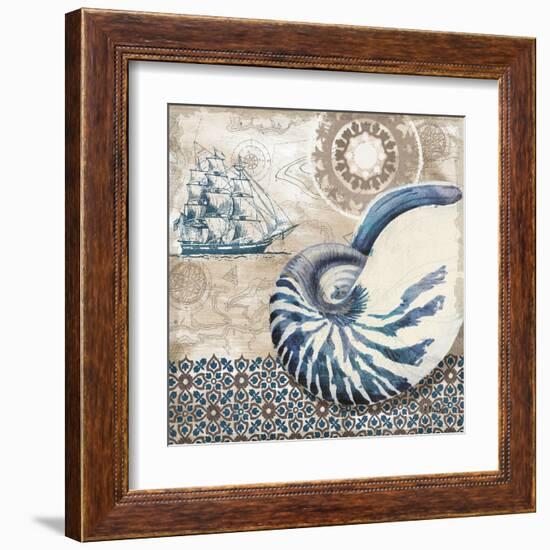 Tide Pool Shells I-Paul Brent-Framed Art Print