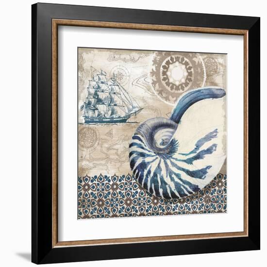 Tide Pool Shells I-Paul Brent-Framed Art Print