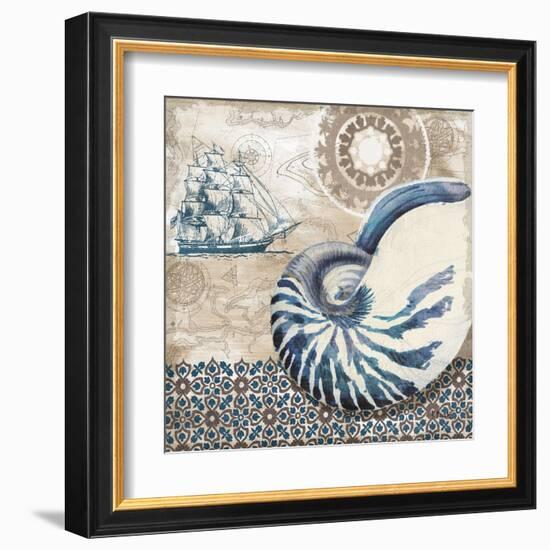 Tide Pool Shells I-Paul Brent-Framed Art Print