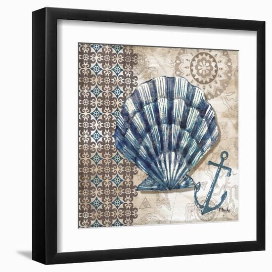 Tide Pool Shells II-Paul Brent-Framed Art Print