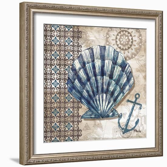 Tide Pool Shells II-Paul Brent-Framed Art Print