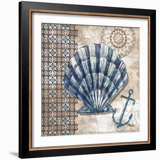 Tide Pool Shells II-Paul Brent-Framed Art Print