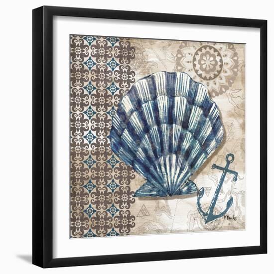 Tide Pool Shells II-Paul Brent-Framed Art Print