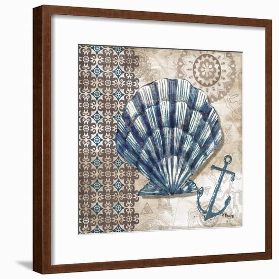 Tide Pool Shells II-Paul Brent-Framed Art Print