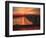 Tide Tables Richmond Bridge Sunset, 2022, (oil on canvas)-Lee Campbell-Framed Giclee Print