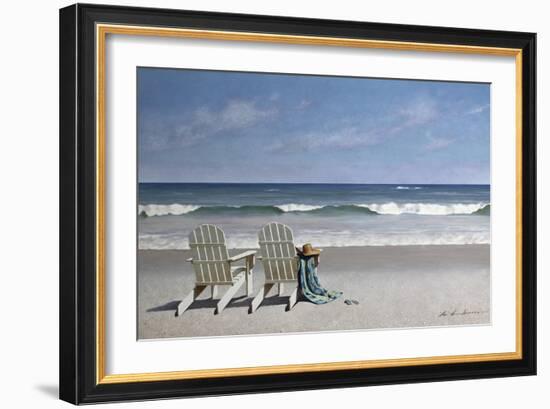 Tide Watching-Zhen-Huan Lu-Framed Giclee Print