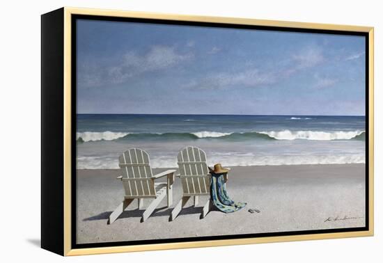 Tide Watching-Zhen-Huan Lu-Framed Premier Image Canvas