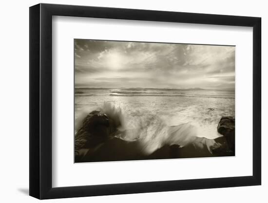 Tides and Waves Panorama-Alan Majchrowicz-Framed Photographic Print