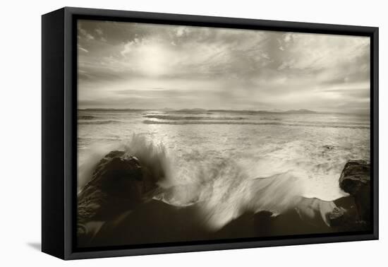 Tides and Waves Panorama-Alan Majchrowicz-Framed Premier Image Canvas