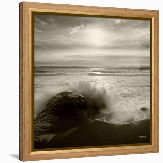 Tides and Waves Square I-Alan Majchrowicz-Framed Premier Image Canvas