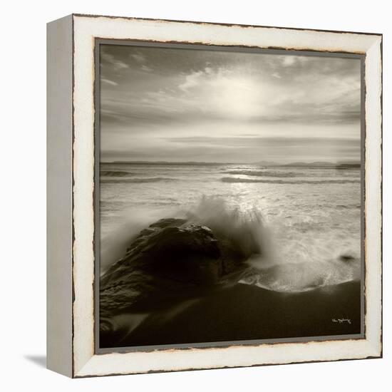 Tides and Waves Square I-Alan Majchrowicz-Framed Premier Image Canvas