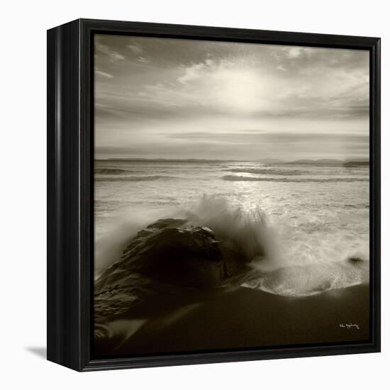 Tides and Waves Square I-Alan Majchrowicz-Framed Premier Image Canvas