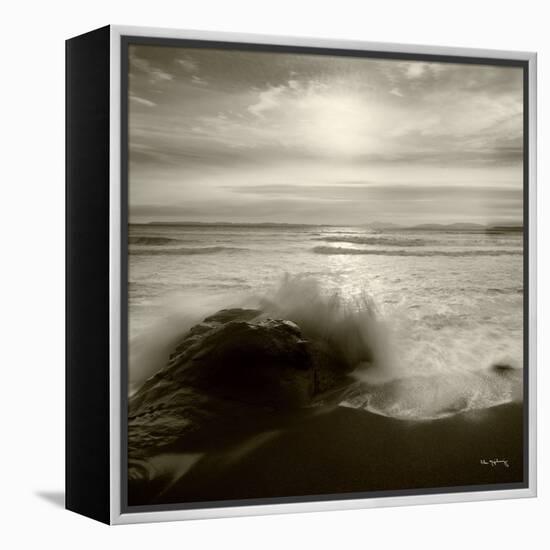 Tides and Waves Square I-Alan Majchrowicz-Framed Premier Image Canvas