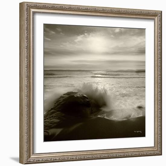 Tides and Waves Square I-Alan Majchrowicz-Framed Photographic Print