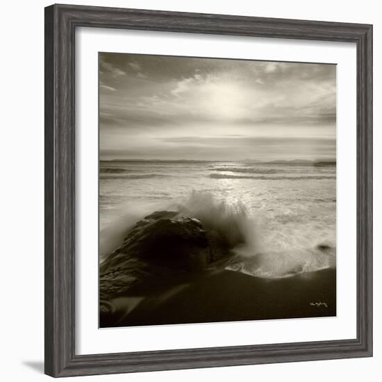 Tides and Waves Square I-Alan Majchrowicz-Framed Photographic Print