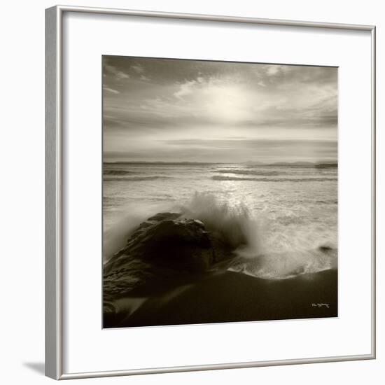 Tides and Waves Square I-Alan Majchrowicz-Framed Photographic Print