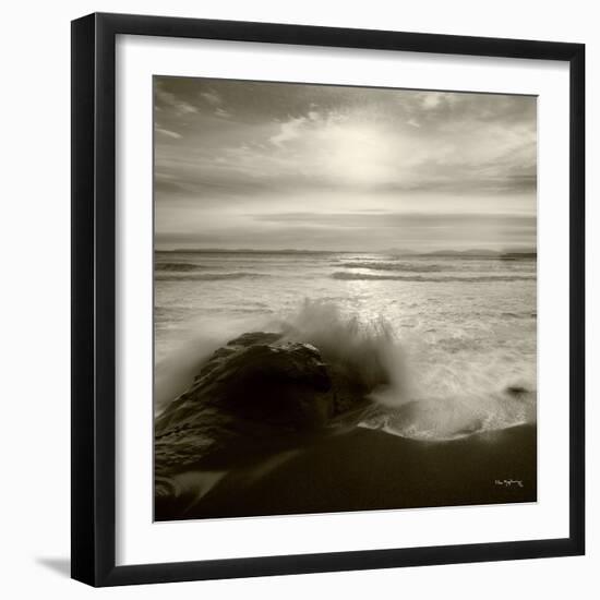 Tides and Waves Square I-Alan Majchrowicz-Framed Photographic Print