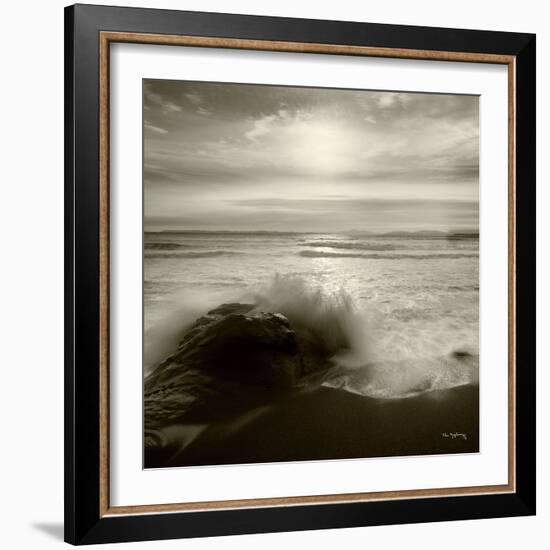 Tides and Waves Square I-Alan Majchrowicz-Framed Photographic Print