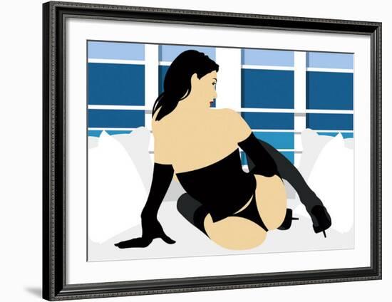 Tides-Peter Stanick-Framed Art Print