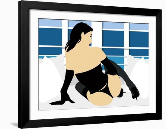 Tides-Peter Stanick-Framed Art Print