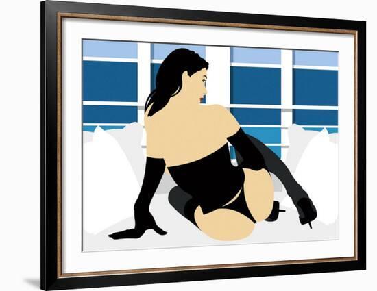 Tides-Peter Stanick-Framed Art Print