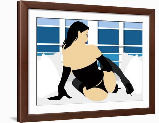 Tides-Peter Stanick-Framed Art Print