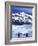 Tidewater Glaciers and Chugach Mountains Dwarf Kayakers In Barry Arm, Alaska, USA-Hugh Rose-Framed Photographic Print