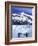 Tidewater Glaciers and Chugach Mountains Dwarf Kayakers In Barry Arm, Alaska, USA-Hugh Rose-Framed Photographic Print