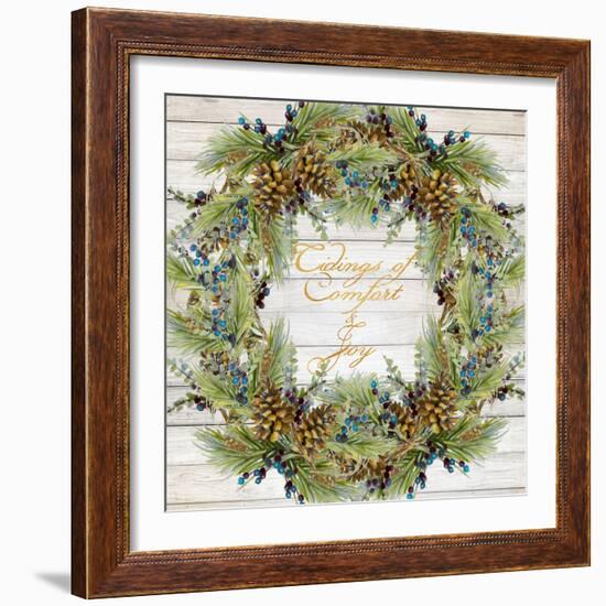 Tidings of Comfort & Joy-Lanie Loreth-Framed Art Print