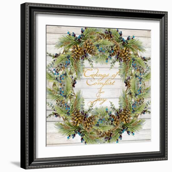 Tidings of Comfort & Joy-Lanie Loreth-Framed Art Print