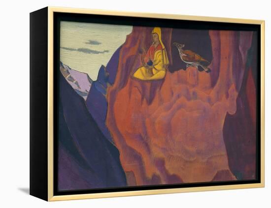 Tidings of the Eagle, 1927 (Tempera and Oil on Panel)-Nicholas Roerich-Framed Premier Image Canvas