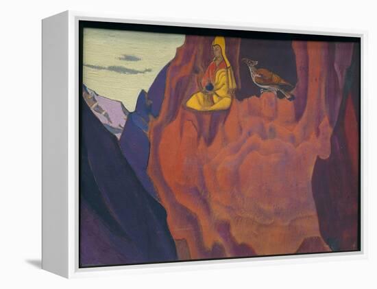 Tidings of the Eagle, 1927 (Tempera and Oil on Panel)-Nicholas Roerich-Framed Premier Image Canvas