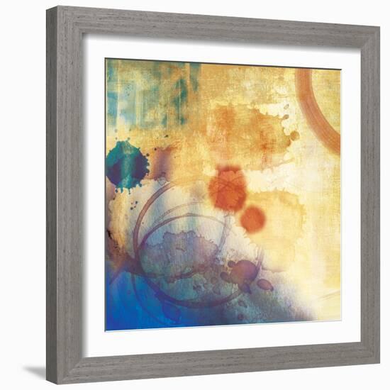 Tie Dye B-Sloane Addison  -Framed Art Print