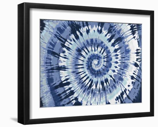 Tie Dye Blue-Molly Kearns-Framed Art Print