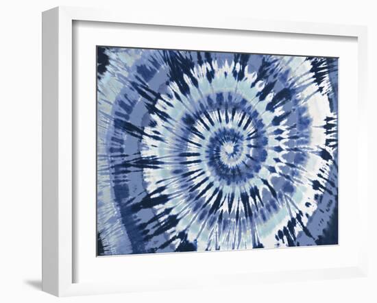 Tie Dye Blue-Molly Kearns-Framed Art Print