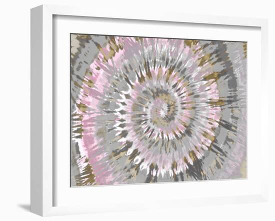 Tie Dye Blush Pink-Molly Kearns-Framed Art Print