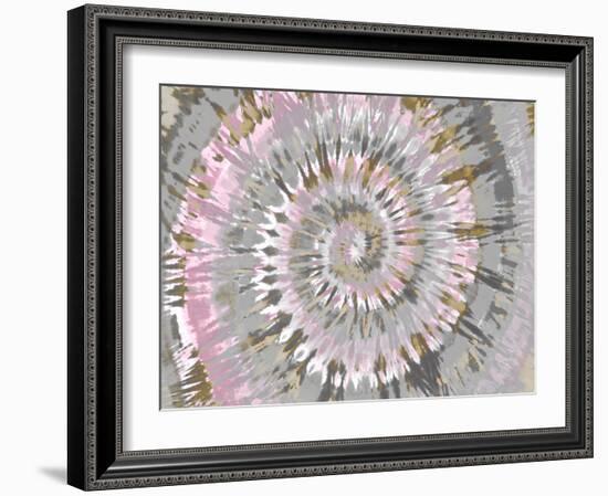 Tie Dye Blush Pink-Molly Kearns-Framed Art Print