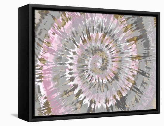 Tie Dye Blush Pink-Molly Kearns-Framed Stretched Canvas