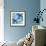 Tie-Dye of Indigo Color-Marina Zakharova-Framed Premium Giclee Print displayed on a wall