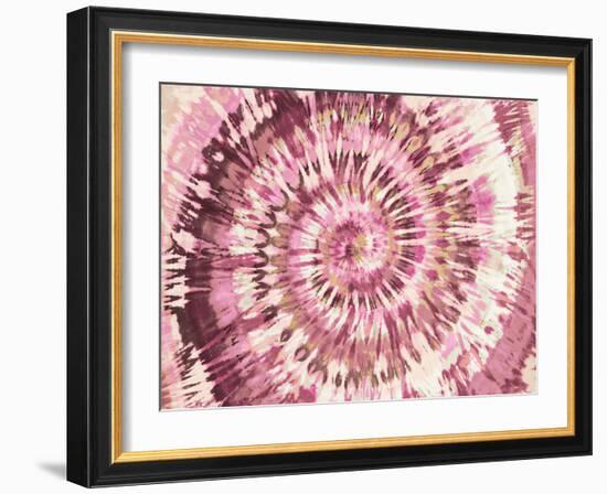 Tie Dye Pink II-Molly Kearns-Framed Art Print