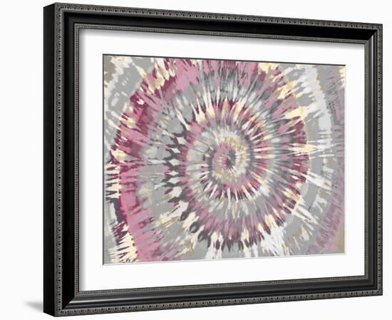 Tie Dye Pink-Molly Kearns-Framed Art Print