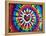 Tie Dye Rainbow Radiant Heart-Molly Kearns-Framed Stretched Canvas